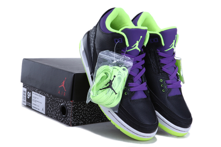 purple green shoes