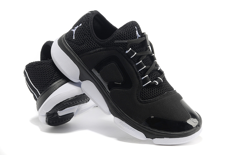 2013 Jordan Running Shoes Black White