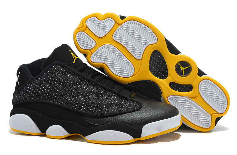 13s yellow and black