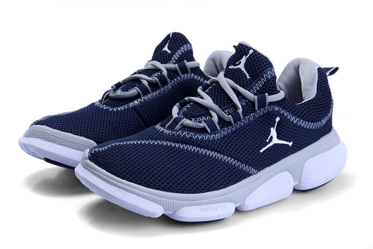 Jordan Running Shoes Dark Blue White