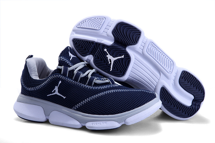 Jordan Running Shoes Dark Blue White