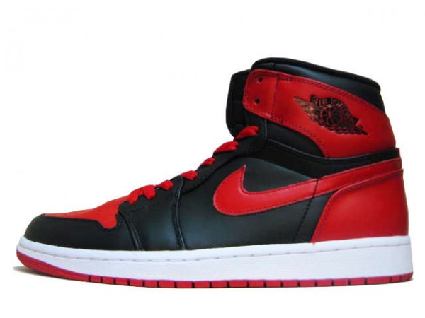 Retro Jordan 1 High DMP Bulls vs Celtics 60 Pack Black Varsity Red Sho